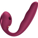 Fun factory - vibratore allegro inseribile a doppio impulso d'aria rosso vino