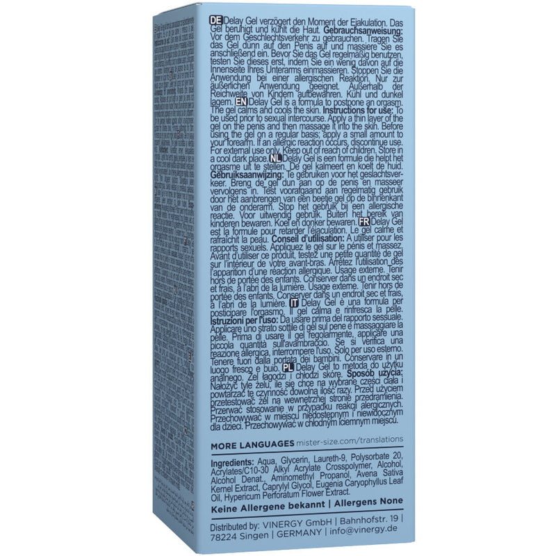 Mister size - gel ritardo 50 ml