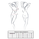 Passion - intimari reggiseno + slip completo nero s/m