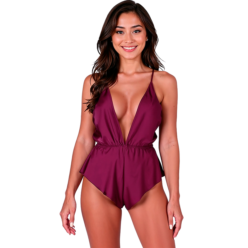 Passion - sensie body prugna l/xl