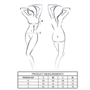 Passion - tivolea reggiseno + perizoma viola l/xl