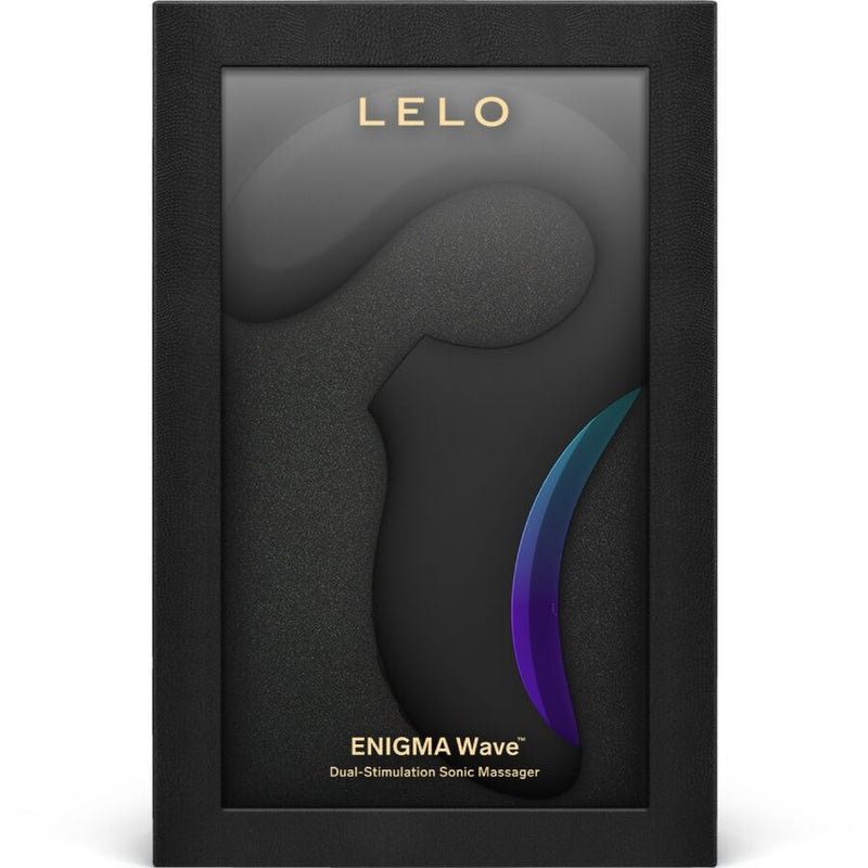 Lelo - enigma wave massaggiatore a tripla vibrazione nero