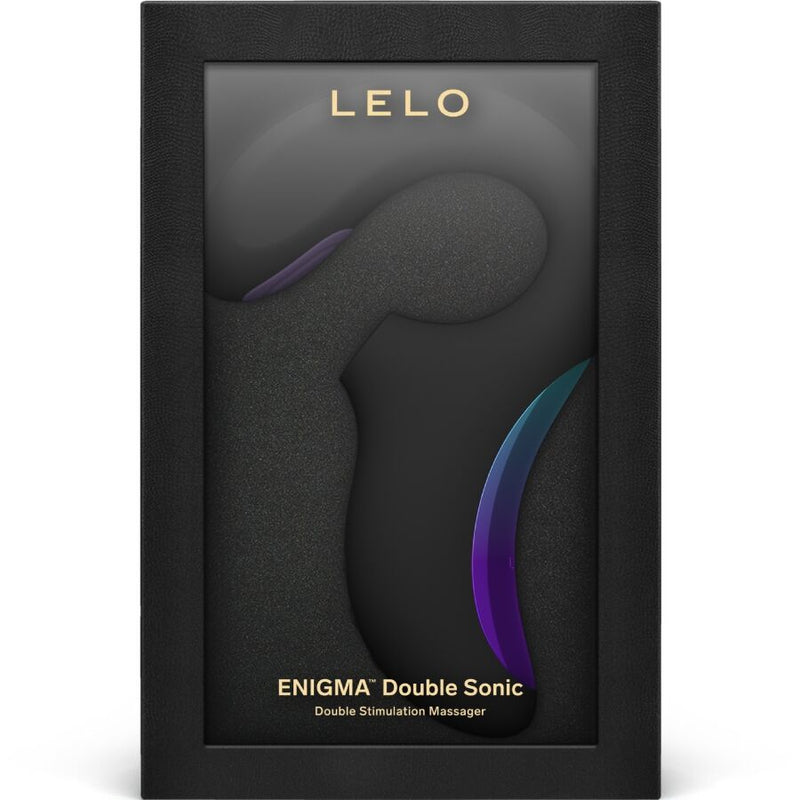 Lelo - enigma double sonic vibrator point g nero