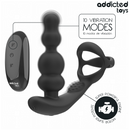 Addicted toys - massaggiatore prostatico rotante con telecomando