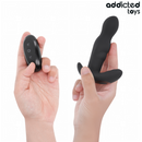 Addicted toys - tappo anale rotante e vibrante con telecomando