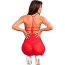 Livco corsetti fashion - santas candy lc 90722 chemise natalizia + perizoma l/xl