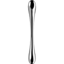 Satisfyer - dildo a doppia estremità in acciaio inox cosmic crest 1