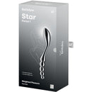 Satisfyer - dildo a doppia estremità in acciaio inox star force 1