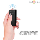 Intense - cynthia vibratore a spinta con telecomando e calore