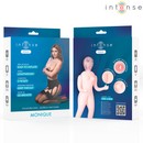Intense dolls - monique bambola gonfiabile con tre orifizi