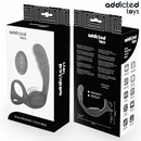 Addicted toys - anello per il pene prostatico doppio con telecomando