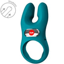 Fun factory - anello vibrante per il pene nos pro verde bottiglia