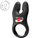 Fun factory - anello vibrante per il pene nos pro nero