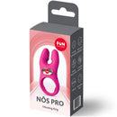 Fun factory - anello vibrante per il pene nos pro magenta