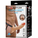 Pretty love - landon strap-on vibrante pelle chiara