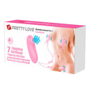Pretty love - imonie set multifunzionale 3 in 1 con ventosa, capezzoli e clitoride