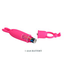 Pretty love - delia vibratore coniglio con anello di resistenza