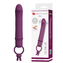Pretty love - cora vibratore a forma di pene con anello di resistenza