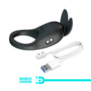 Pretty love - carlton anello per pene con stimolatore clitorideo