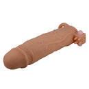 Pretty love - xerxes guaina per pene con stimolatore clitorideo e vibrazione