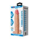 Pretty love - xerxes guaina per pene con stimolatore clitorideo e vibrazione