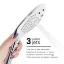 Womanizer - soffione doccia stimolante clitorideo wave cromato