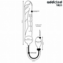 Addicted toys - dildo inflable xl modelo 3