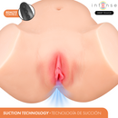 Intense deep touch - nicole masturbatore vaginale con effetti di aspirazione, calore, vibrazione e vocale con telecomando 5,3 kg