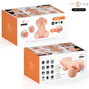 Intense deep touch - vero torso vagina con effetti di aspirazione, calore, vibrazione e vocale con telecomando 5,5 kg