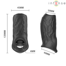 Intense - sean anello per pene vibrante regolabile modello 13
