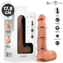 Mr intense - dildo in silicone di bruce s con testicoli 17,8 cm -ø- 4 cm