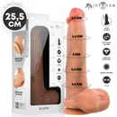 Mr intense - bruce xl dildo in silicone con testicoli 25,5 cm -ø- 5,5 cm
