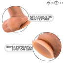 Mr intense - bruce xl dildo in silicone con testicoli 25,5 cm -ø- 5,5 cm