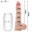 Mr intense - gary m pene in silicone ultra-realistico con testicoli 20 cm -ø- 4,2 cm