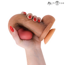 Mr intense - gary l pene in silicone ultra-realistico con testicoli 23 cm - ø- 4,7 cm