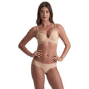 Bye-bra - pack 2 tangas invisibles beige y negro talla s
