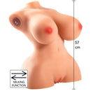 Desiderio nascosto - torso di cagna da mungitura eccitata masturbatore femminile 10 kg