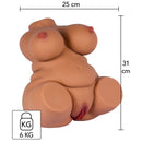 Hidden desire - fat fuck queen torso masturbatore femminile 6 kg