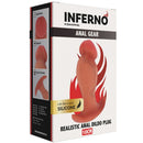 Hidden desire - inferno realistico dilatatore anale 10 cm