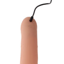 Hidden desire - inferno vibrante guaina per pene strap-on 16 cm