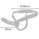 Hidden desire - inferno guaina per pene strap-on 20 cm