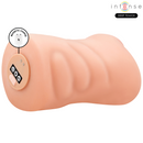 Intense deep touch - masturbatore aginale krista con aspirazione, vibrazione ed effetto vocale 1,2 kg