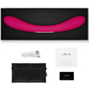 Lelo - boomerang vibratore a doppia enda cerise
