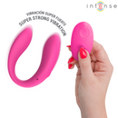 Intense - nora stimolatore vibrante a morsetto rosa