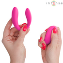 Intense - nora stimolatore vibrante a morsetto rosa