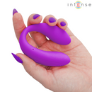 Intense - nora stimolatore vibrante a morsetto viola