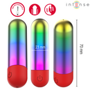 Intense - debbie proiettile vibrante per clitoride rainbow