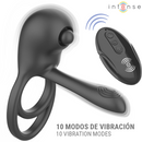 Intense - spike anello vibrante per il pene con telecomando