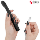 Ibiza - vibratore per il punto g nero con vibrazione