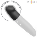Intense - vibratore per il punto g phil nero 13 cm